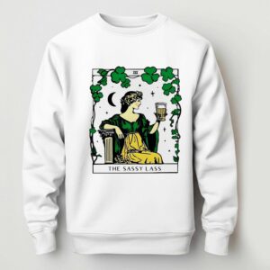 The Sassy Lass St Patricks Day Tarot card T Shirt 4 1.jpg