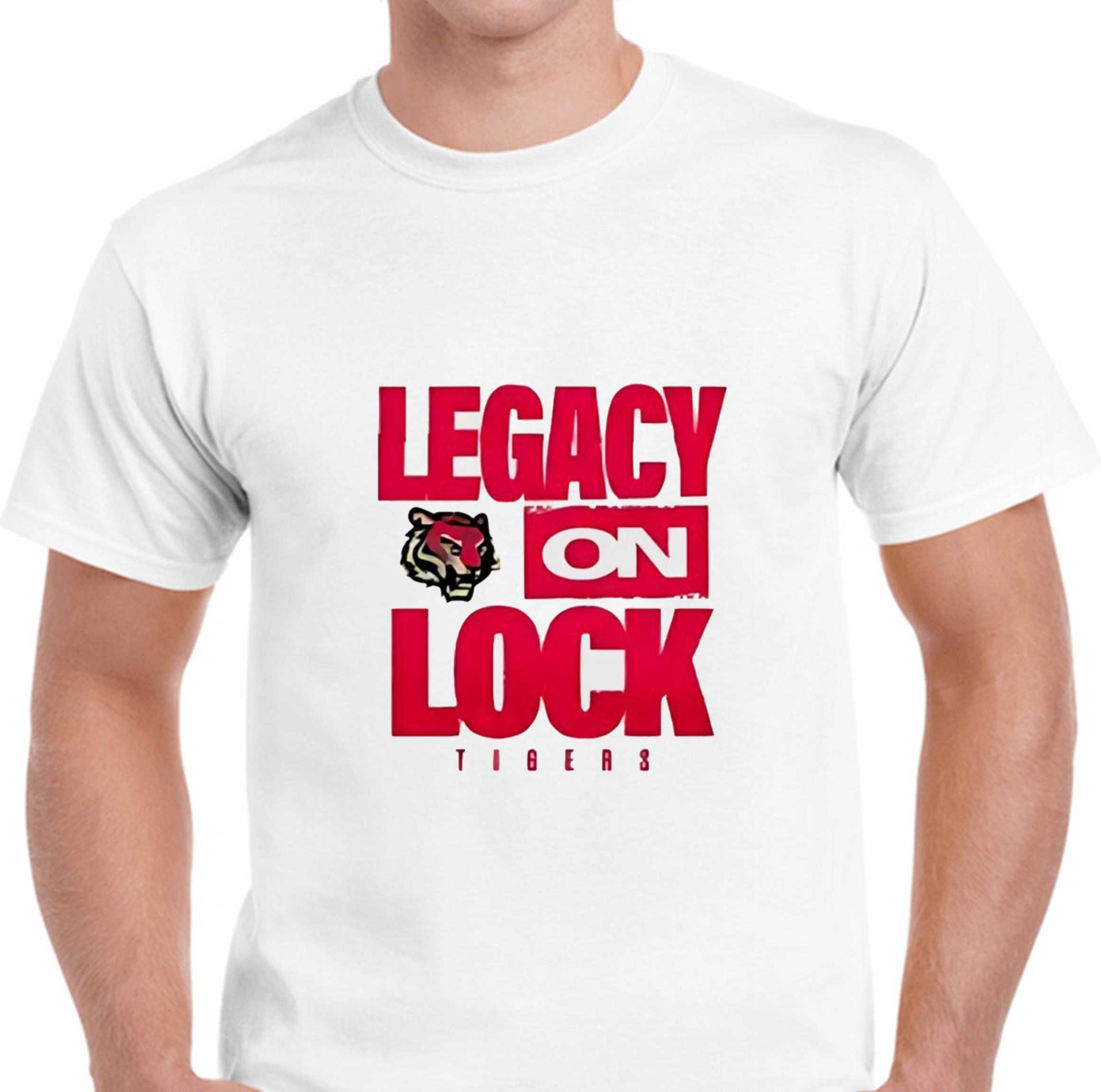 Tigers Legacy On Lock Buzzer Beater Tee