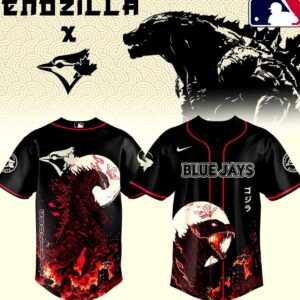 Toronto Blue Jays Godzilla Minus Zero Baseball Jersey