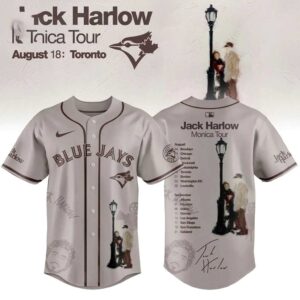 Toronto Blue Jays Jack Harlow Monica Tour 2026 Baseball Jersey