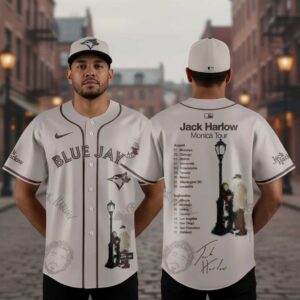 Toronto Blue Jays Jack Harlow Monica Tour 2026 Baseball Jersey 5