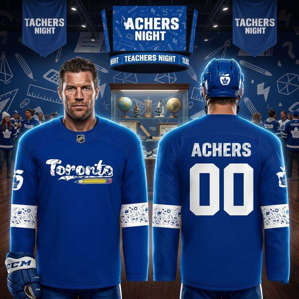 Toronto Maple Leafs Teacher Appreciation 2026 Night Hockey Jersey
