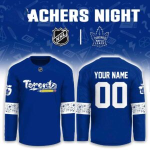 Toronto Maple Leafs Teacher Appreciation 2026 Night Hockey Jersey