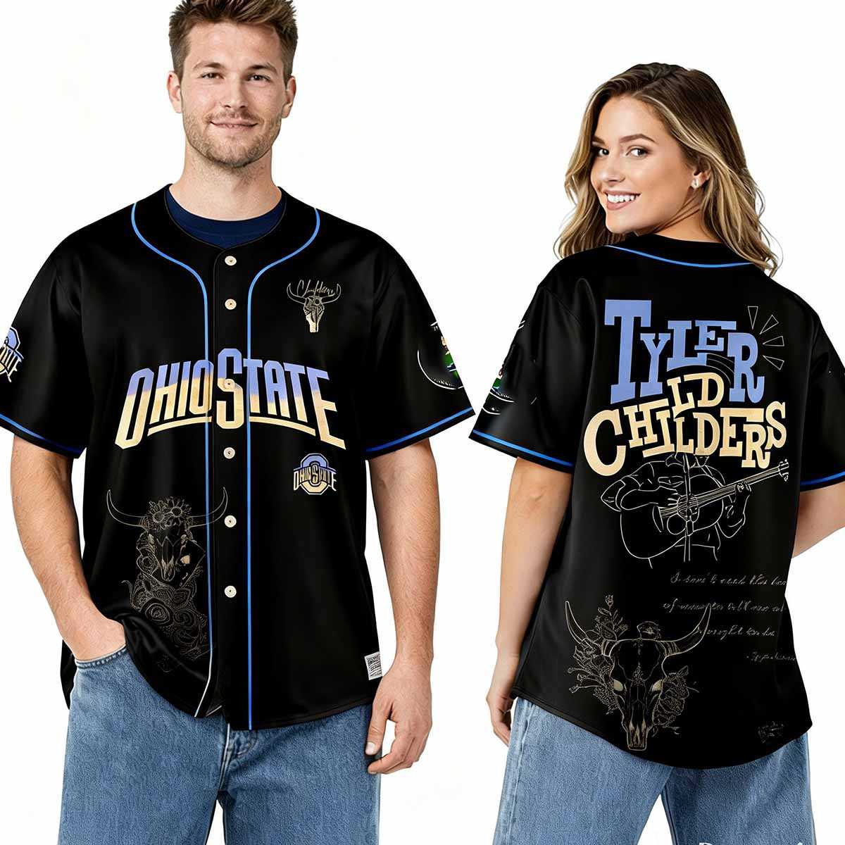 Tyler Childers Ohio State Buckeyes 2026 Snipe Hunt Jersey Tyler Childers Ohio State Buckeyes 2026 Snipe Hunt Jersey