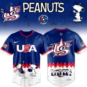 USA Peanuts Baseball Team 2026 World Edition Jersey