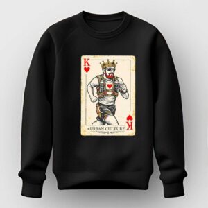 Urban Culture Running King Of Hearts Tee