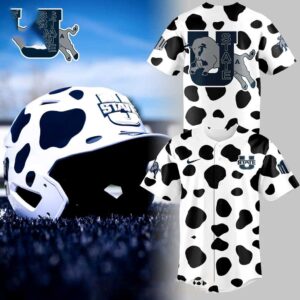 Utah State Aggies Battle Cattle Game 2026 Baseball Jersey 1