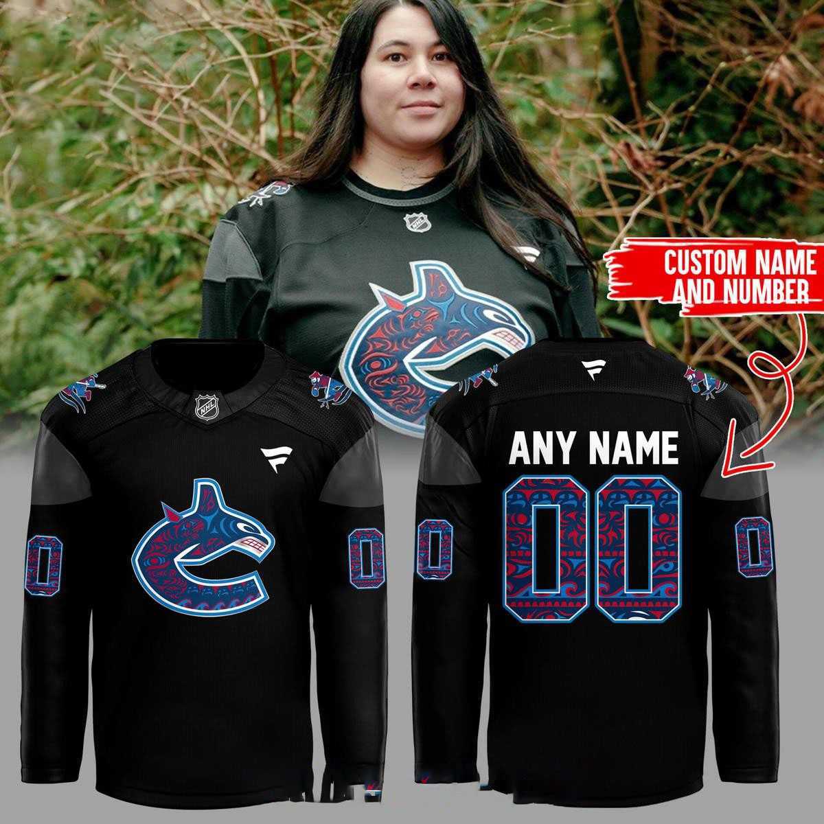 Vancouver Canucks First Nations Night 2026 Hockey Jersey