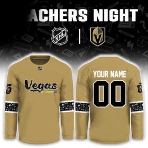 Vegas Golden Knights Teacher Appreciation 2026 Night Hockey Jersey