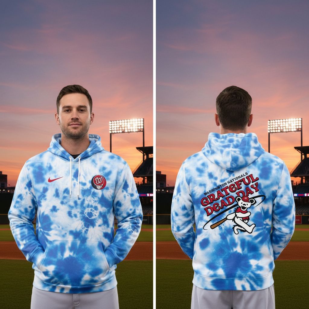 Washington Nationals Grateful Dead Day 2026 Hoodie