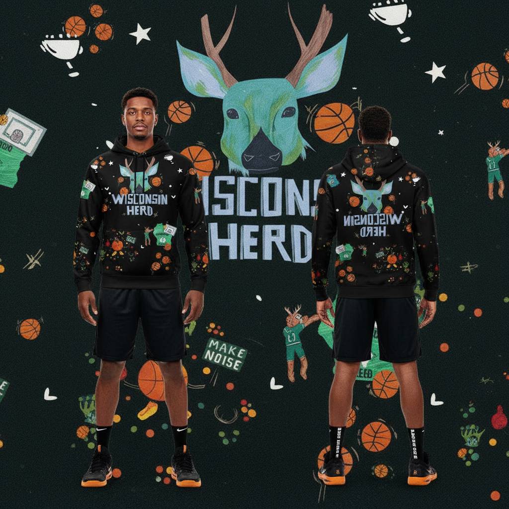 Wisconsin Herd Native American Heritage Night 2026 Hoodie Tee