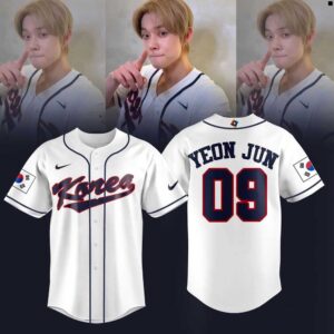 Yeon Jun Korea Baseball 2026 World Baseball Classic Jersey