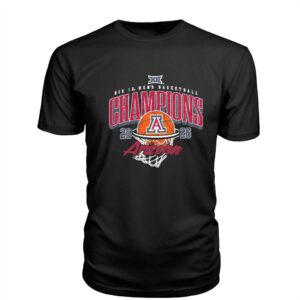 Arizona Mens Big 12 Tournament Champs 2026 Shirt
