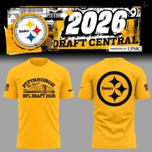 2026 Draft Day in Pittsburgh Yellow Shirt