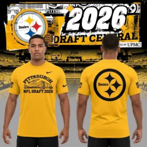 2026 Draft Day in Pittsburgh Yellow Shirt
