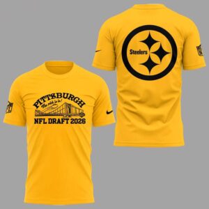 2026 Draft Day in Pittsburgh Yellow Shirt