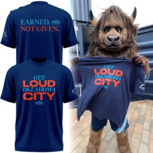 2026 Oklahoma City Thunder Playoffs Earned Not Given T-Shirt