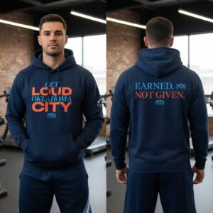 2026 Oklahoma City Thunder Playoffs Earned Not Given T-Shirt