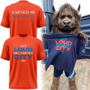 2026 Oklahoma City Thunder Playoffs Earned Not Given T-Shirt
