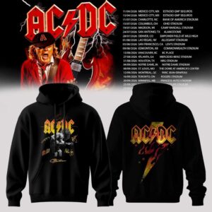 ACDC Tour 2026 Black Hoodie