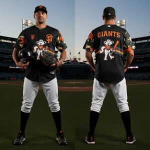 Collection of All Team MLB Grateful Dead Night 2026 Jerseys, black with dancing bears, team names, and colorful tie-dye sleeves.