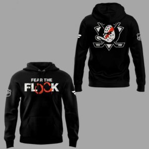 Anaheim Ducks Fear The Flock 2026 Stanley Cup Playoffs Hoodie