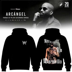 Arcángel La 8va Maravilla World Tour 20 Aniversario For Fan Hoodie