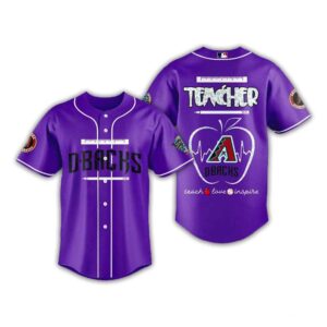 Arizona Diamondbacks Teacher Appreciation Day 2026 Baseball Jersey