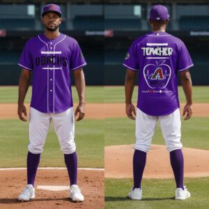 Arizona Diamondbacks Teacher Appreciation Day 2026 Baseball Jersey