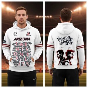 Arizona Wildcats Twenty One Pilots 2026 NCAA March Madness Music Festival Hoodie Arizona Wildcats Twenty One Pilots 2026 NCAA March Madness Music Festival Hoodie