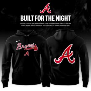 Atlanta Braves Fashion Black Out 2026 Hoodie