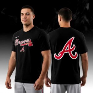 Atlanta Braves Fashion Black Out 2026 Hoodie
