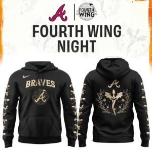Atlanta Braves Fourth Wing Night 2026 Hoodie