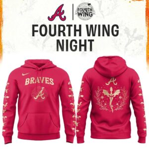 Atlanta Braves Fourth Wing Night 2026 Hoodie