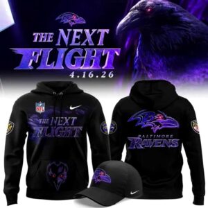 BR In The Flight 2026 Black Hoodie