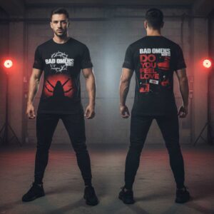 Bad Omen DO YOU FEEL LOVE WORLDWIDE 2026 Hoodie