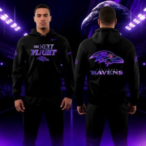 Baltimore Ravens 2026 The Next Flight Hoodie