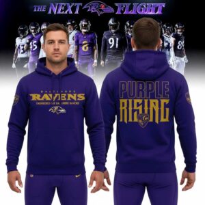 Baltimore Ravens Darkness There And Nothing More 2026 The Next Flight Purple Tshirt Edition