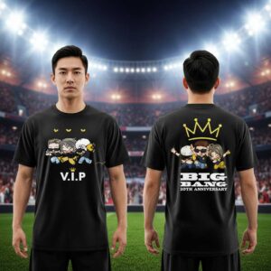 BigBang 20th Anniversary World Tour 2026 Chibi Cute Shirt