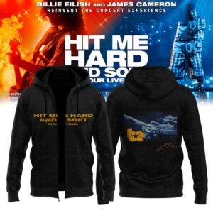 Billie Eilish Hit Me Hard and Soft The Tour Hoodie