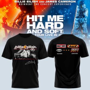 Billie Eilish Hit Me Hard and Soft The Tour T-Shirt