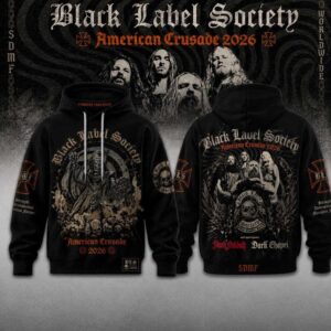 Black Label Society American Crusade 2026 Tour Hoodie