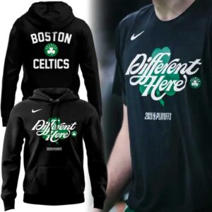 Boston Celtics Different Here 2026 Hoodie