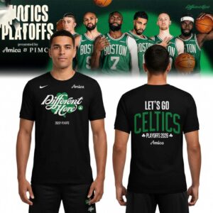 Boston Celtics Different Here Playoffs 2026 Tee Hoodie