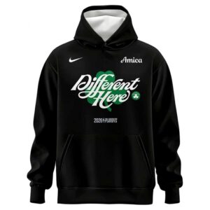 Boston Celtics Different Here Playoffs 2026 Tee Hoodie