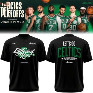 Boston Celtics Different Here Playoffs 2026 Tee Hoodie