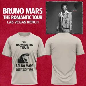 Bruno Mars The Romantic Tour T-Shirt
