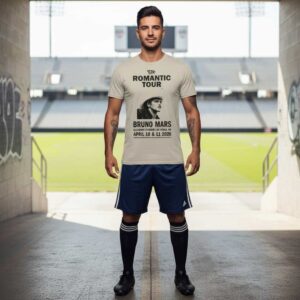 Bruno Mars The Romantic Tour T-Shirt