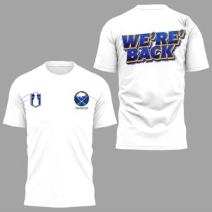 Buffalo Sabres We're Back White Hoodie