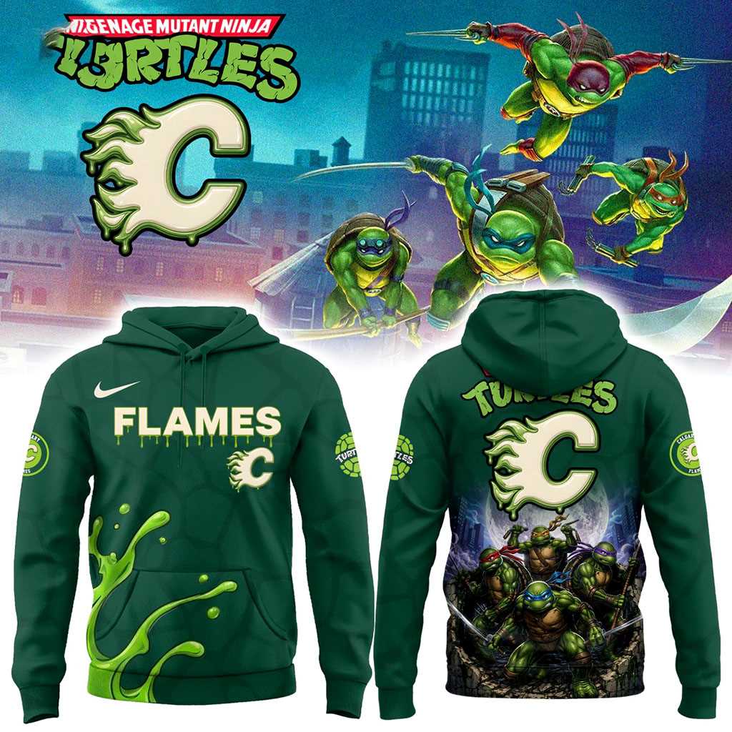 Calgary Flames Mutant Street Fighters Hoodie Calgary Flames Mutant Street Fighters Hoodie
